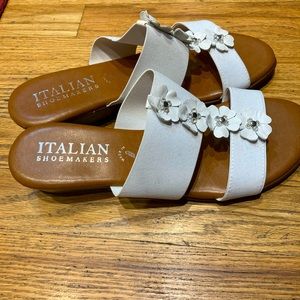 Italian Shoemakers white sandals